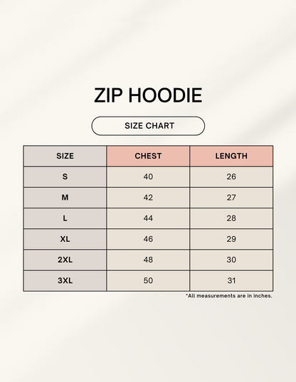 Unisex Zip Hoodie Warrior