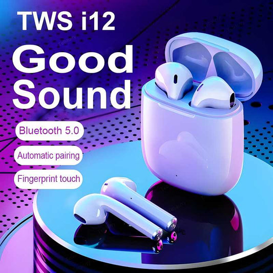 i12 TWS Wireless Bluetooth Earphone 5.0 Stero all Mobiles