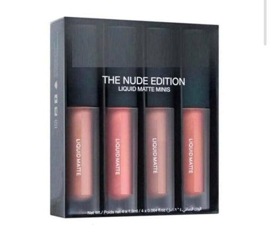 Red Edition Different Shades Liquid Lipstick Set of 4
