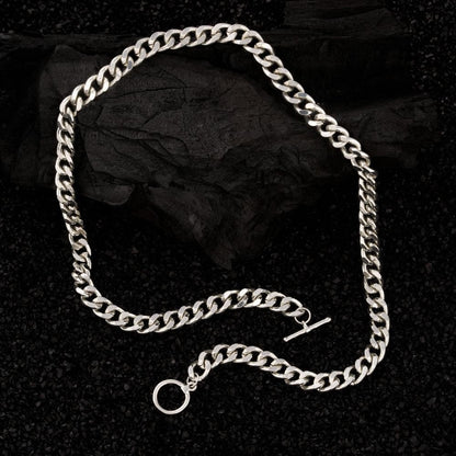 Silver Plated Cuban Style Thick & Heavy