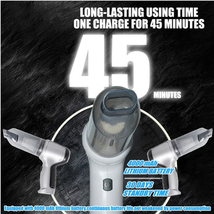 3 in 1 Vacuum Suction Cleaner- Portable Air Duster Wireless
